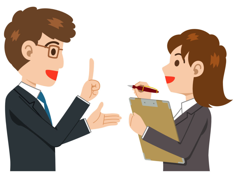 社員同士の話し合い