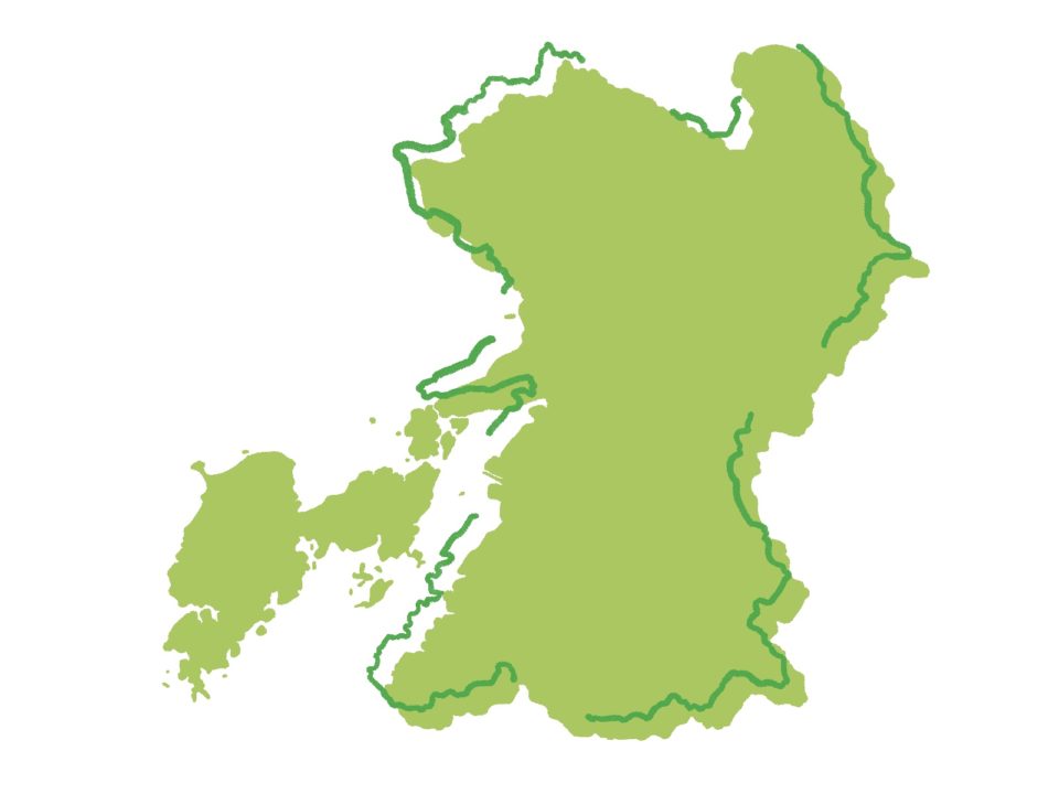 熊本の地図