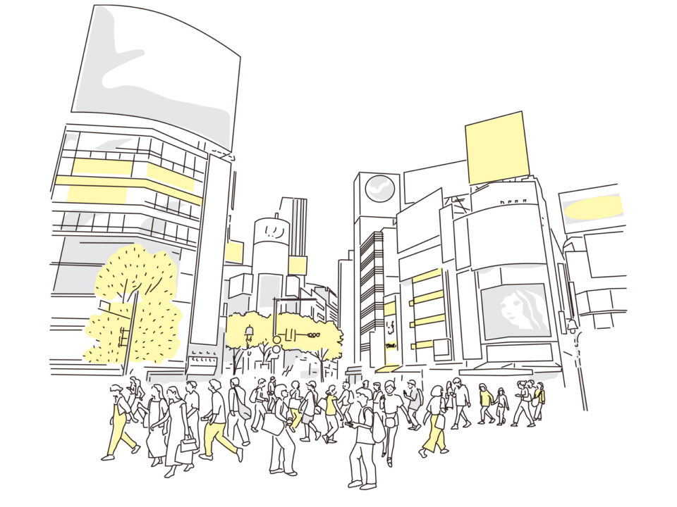 都市のイメージイラスト